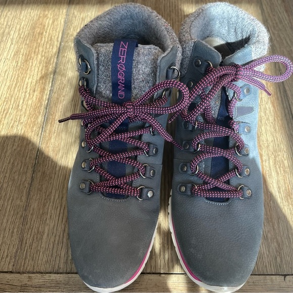 Cole Haan Women's Gray and purple Zerogrand Boots - Picture 2 of 8